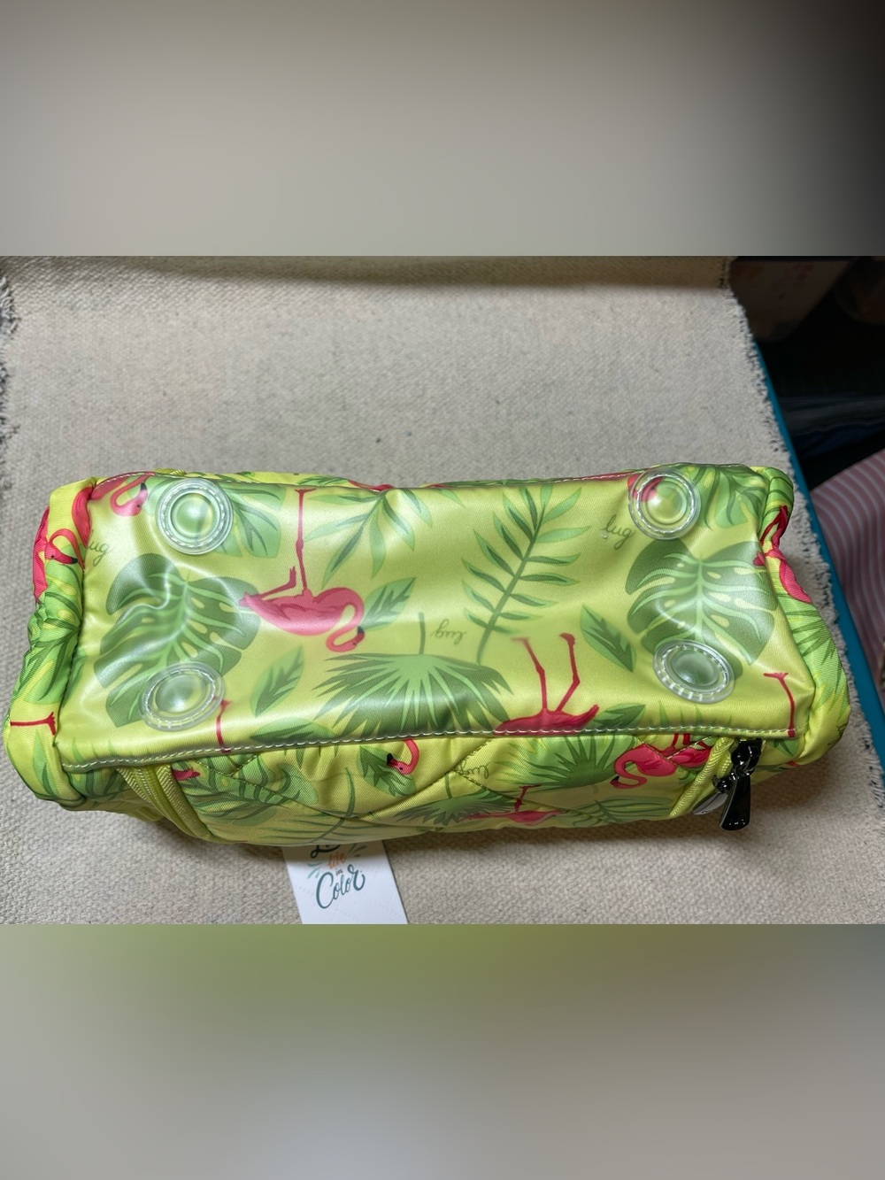 Lug Trolley M Flamingo Lime New - Picture 4 of 10